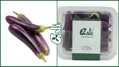 Brinjal Long Purple (Podugu Vankaya) 250gms