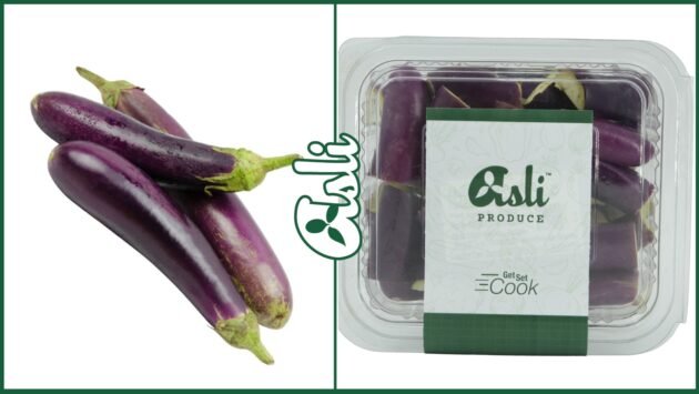 Brinjal Long Purple (Podugu Vankaya) 250gms