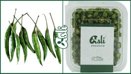 Dark Green Chillies (Muduru Pachimirchi) 150gms