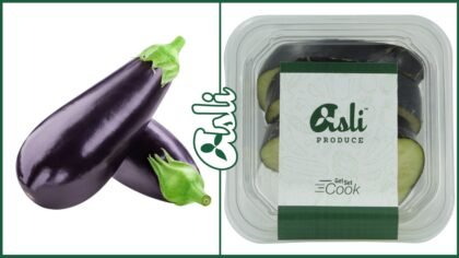 Large Brinjal (Pedda Vankaya / Bharta Baingan) 250gms